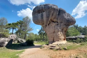 Formación rocosa de la ciudad encantada de cuenca