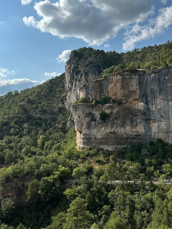 Hoz de Beteta, cañones de piedra caliza